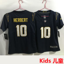 HERBERT #10 Los Angeles Chargers Kids NFL Jersey 闪电