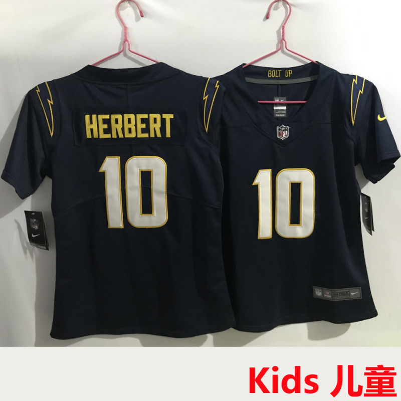 HERBERT #10 Los Angeles Chargers Kids NFL Jersey