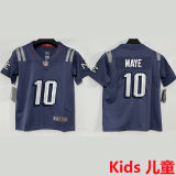 MAYE #10 New England Patriots Kids NFL Jersey 爱国者