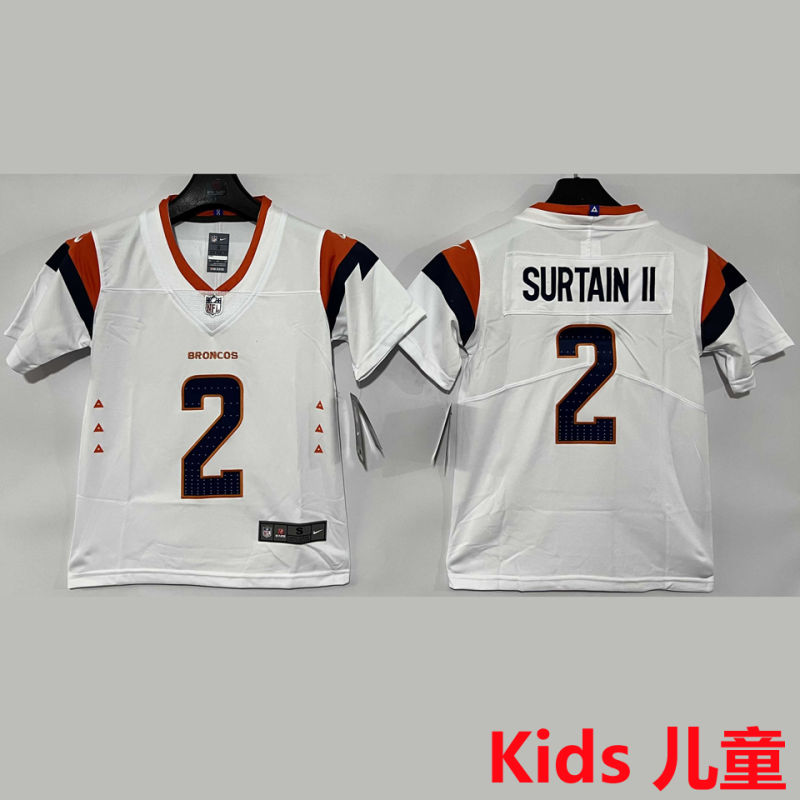 SURTAIN II 2 Denver Broncos Kids NFL Jersey
