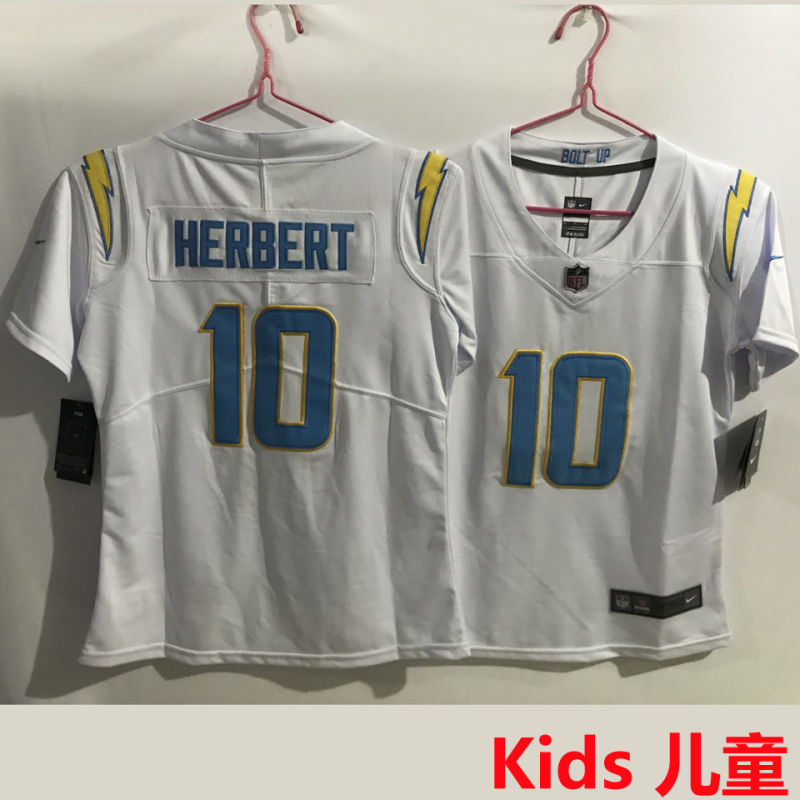 HERBERT #10 Los Angeles Chargers Kids NFL Jersey