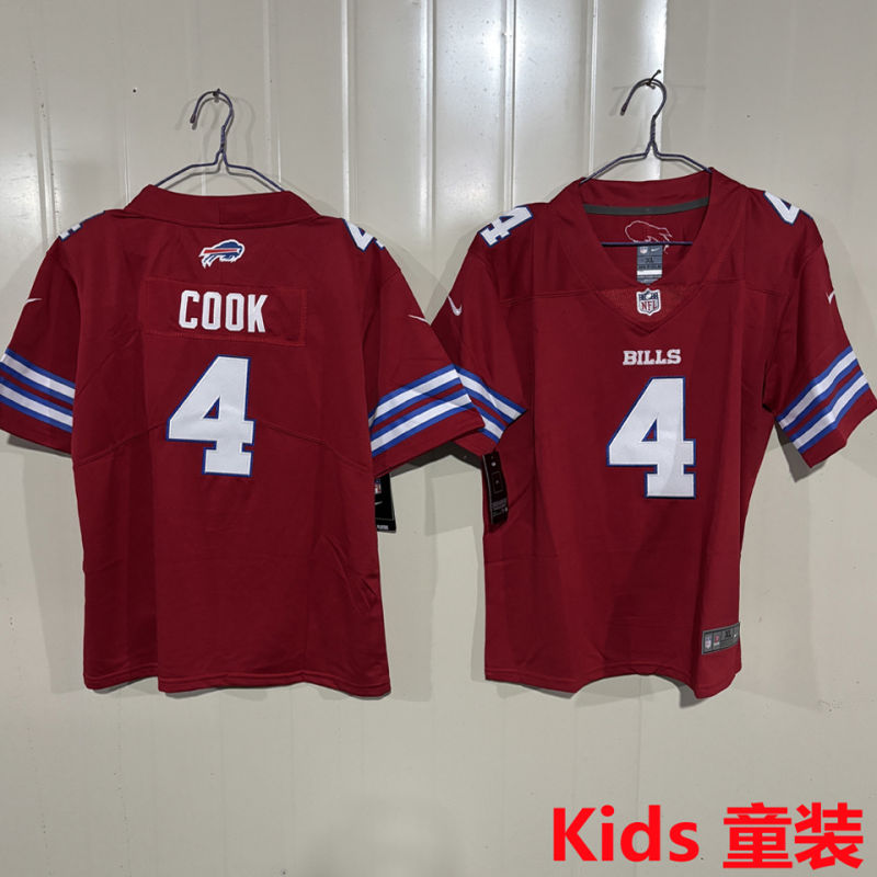 COOK #4 Buffalo Bills Kids NFL Jersey