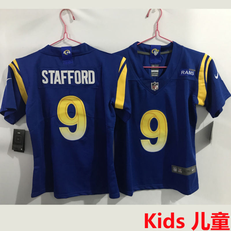 STAFFORD #9 Los Angeles Rams Kids NFL Jersey