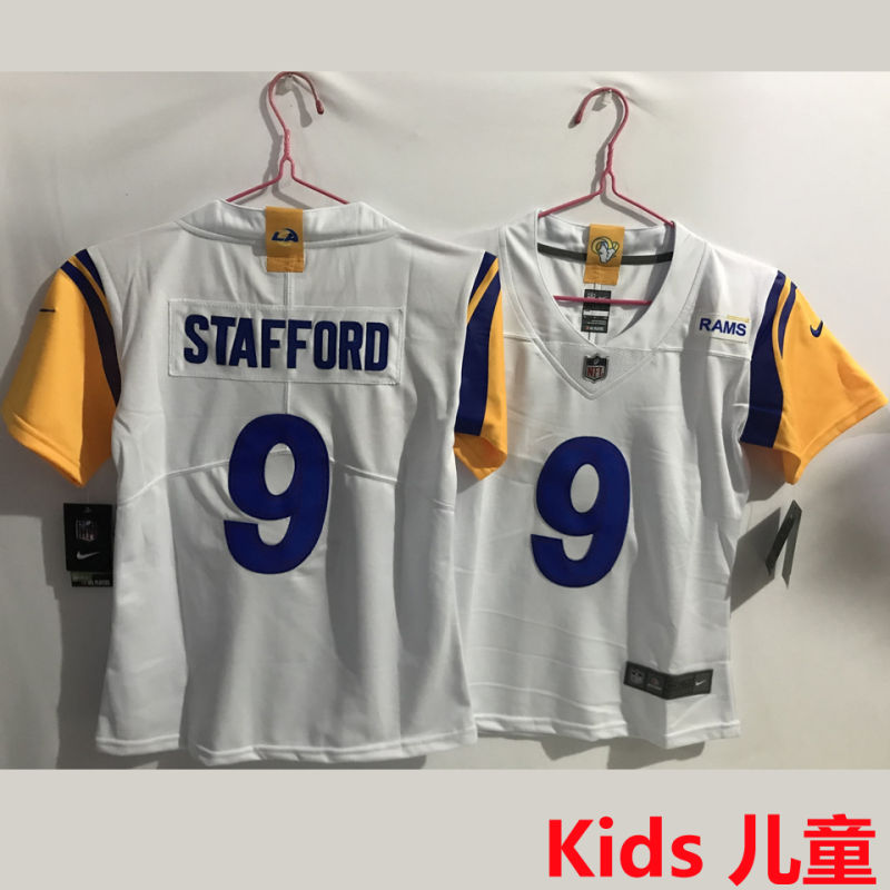 STAFFORD #9 Los Angeles Rams Kids NFL Jersey