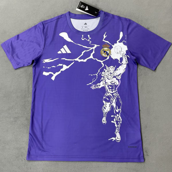 2026 RM x MARVEL Special Edition Fans Soccer Jersey