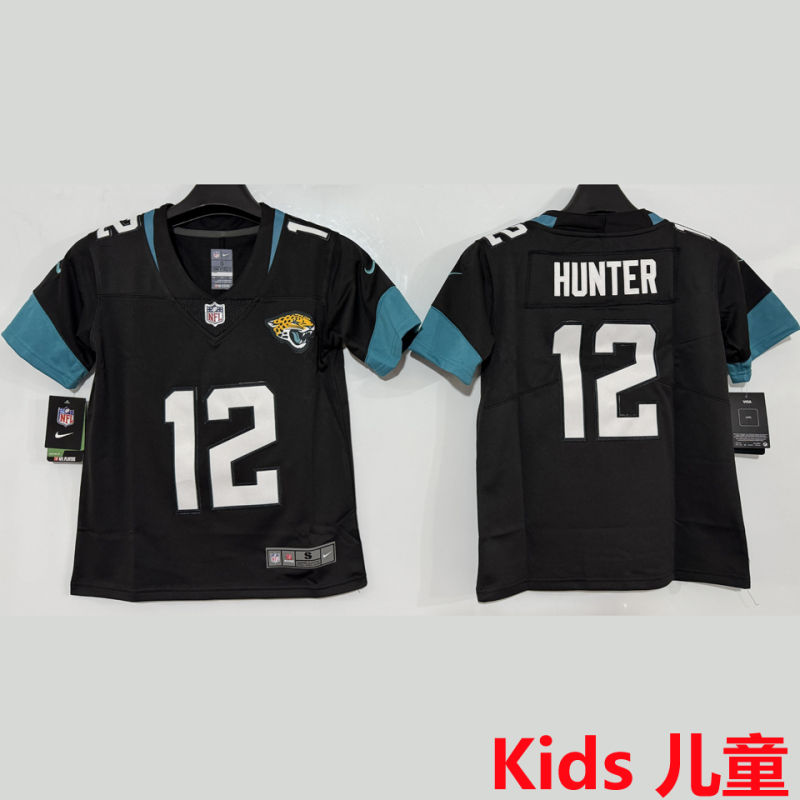 HUNTER #12 Jacksonville Jaguars Kids NFL Jersey