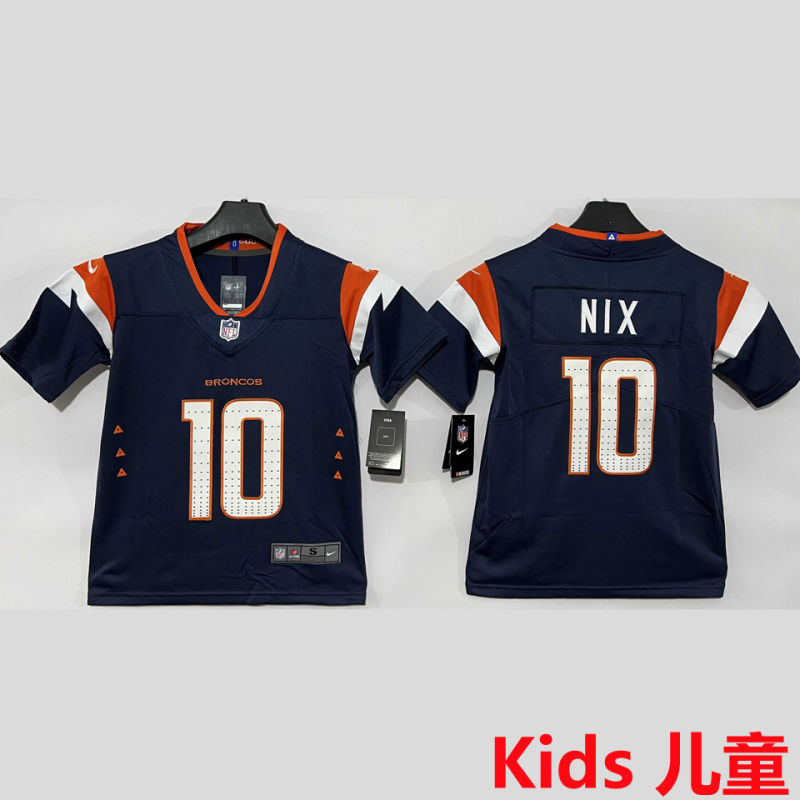 NIX #10 Denver Broncos Kids NFL Jersey