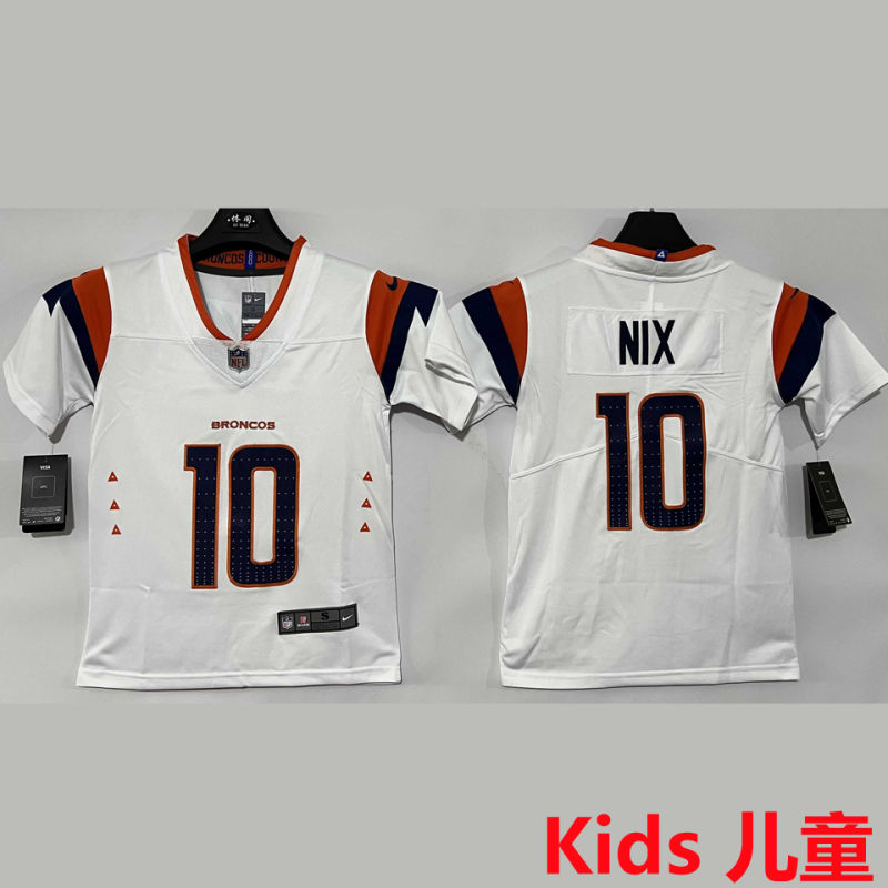 NIX #10 Denver Broncos Kids NFL Jersey