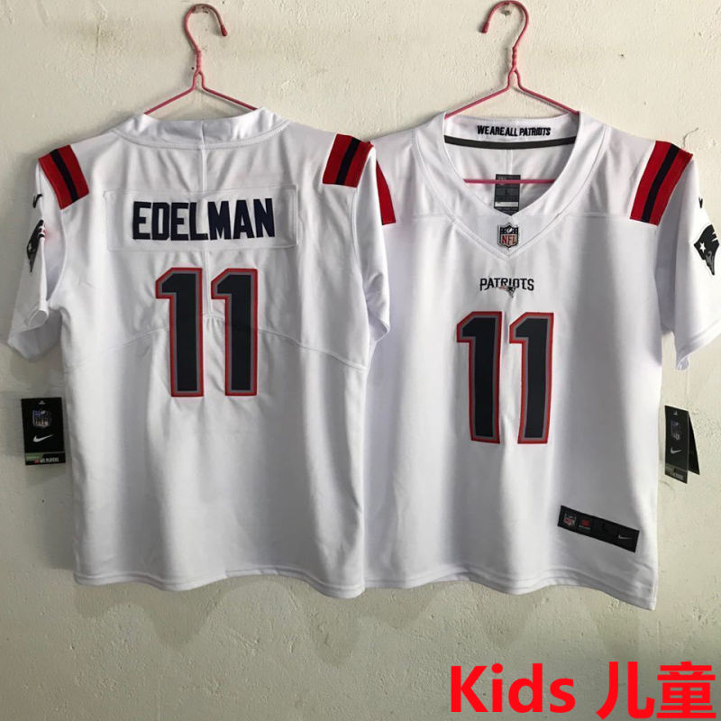 EDELMAN #11 New England Patriots Kids NFL Jersey
