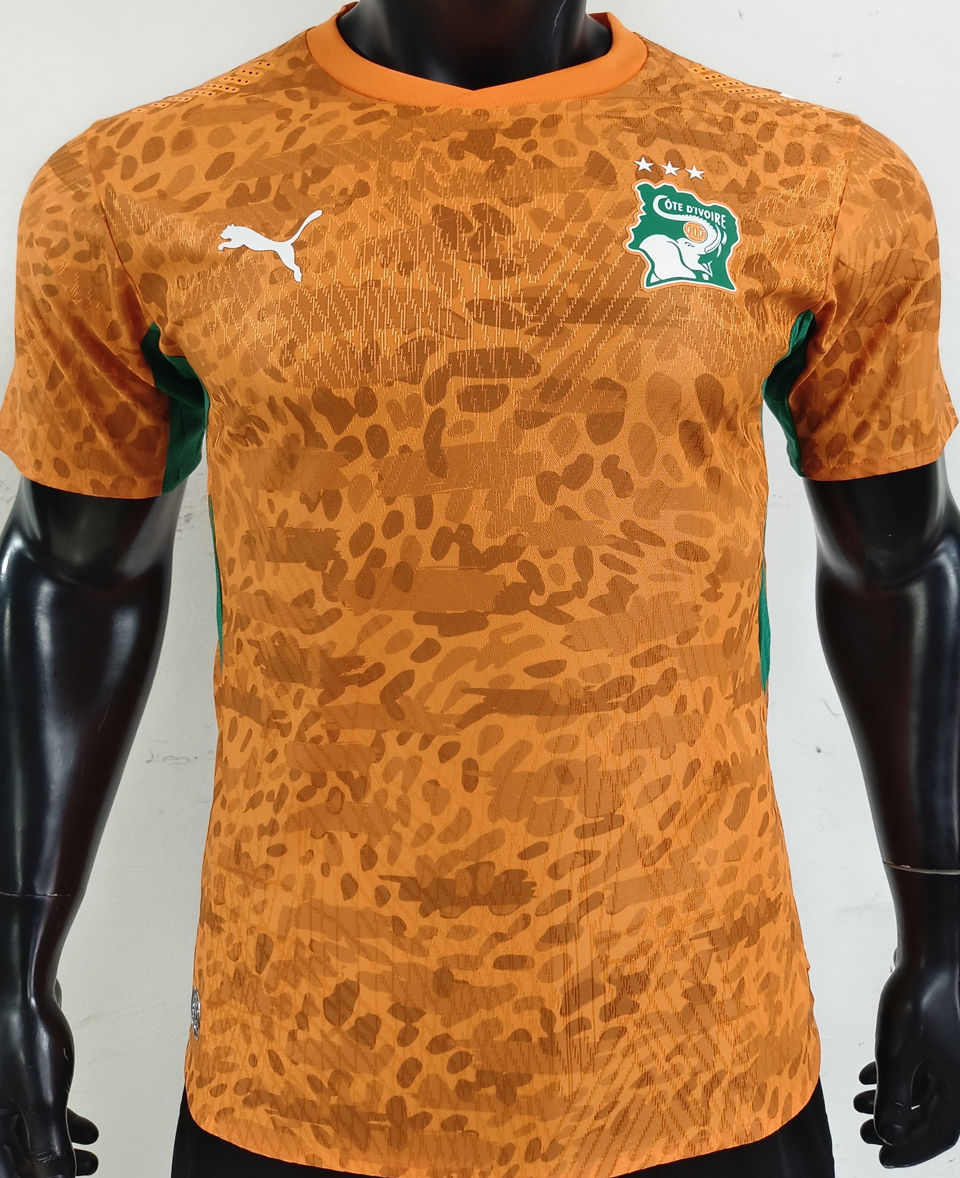 2026/27 Costa de Marfil Local Orange Versión Jugador