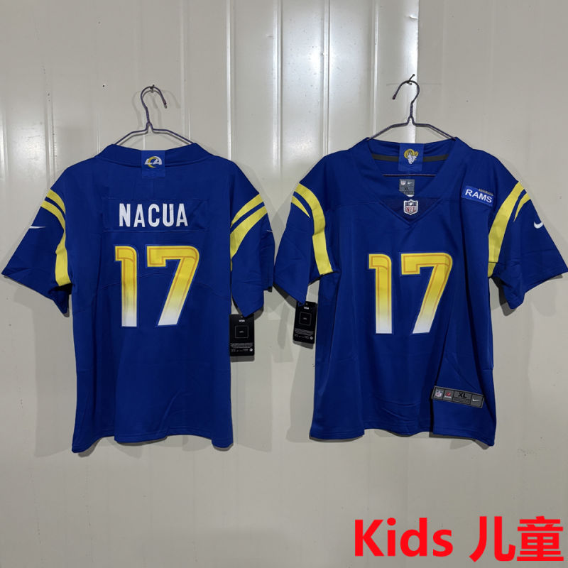 NACUA #17 Los Angeles Rams Kids NFL Jersey