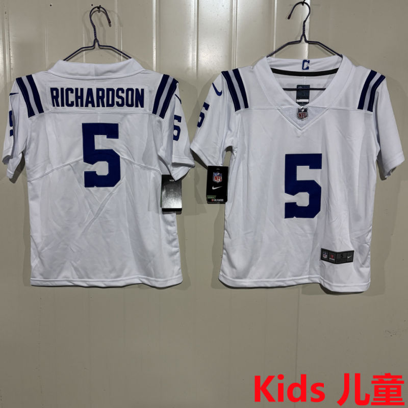 RICHARDSON #5 Indianapolis Colts Kids NFL Jersey