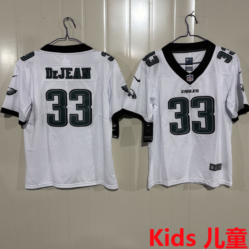 DEJEAN #33 Philadelphia Eagles Kids NFL Jersey