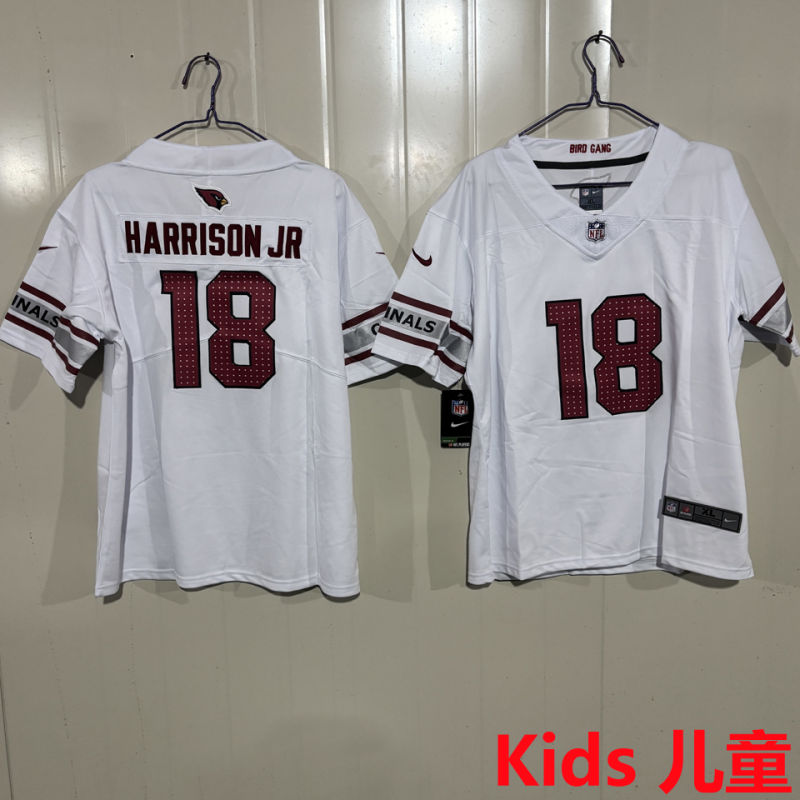 HARRISON JR 18 Arizona Cardinals Kids NFL Jersey