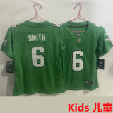 SMITH  #6 Philadelphia Eagles Kids NFL Jersey 老鹰