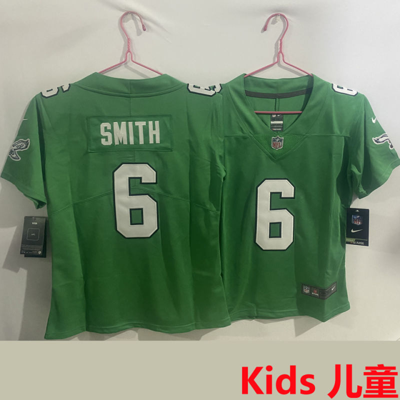 SMITH #6 Philadelphia Eagles Kids NFL Jersey
