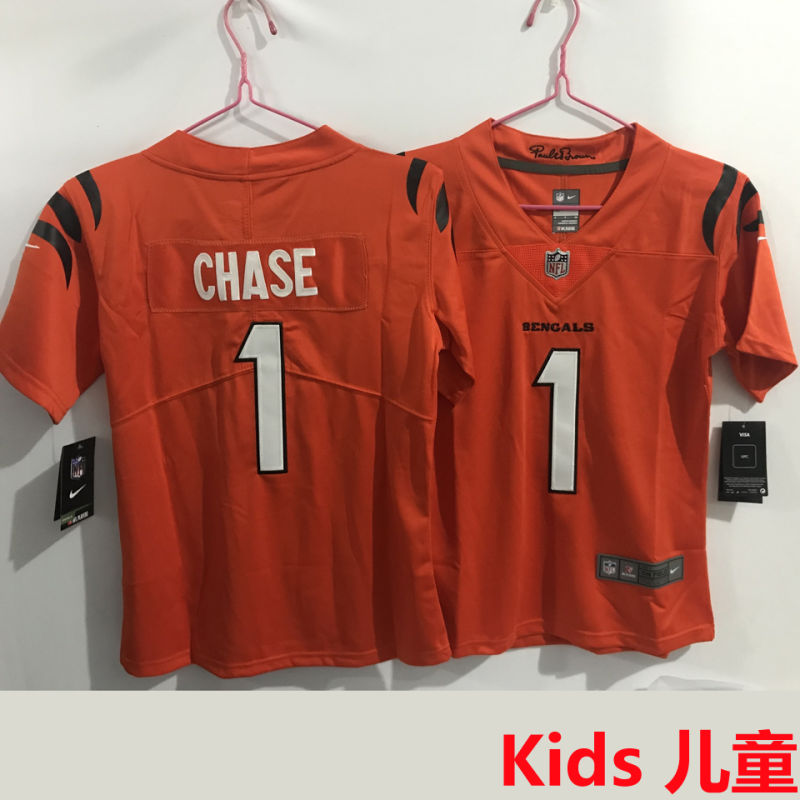 CHASER #1 Cincinnati Bengals Kids NFL Jersey