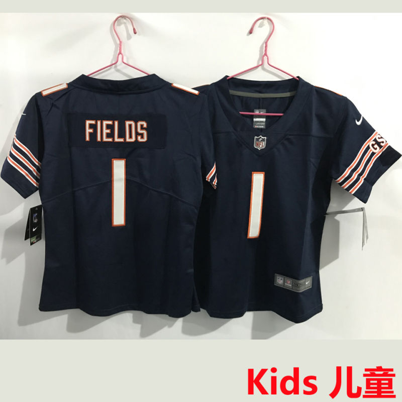 FIELDS #1 Chicago Bears Kids NFL Jersey