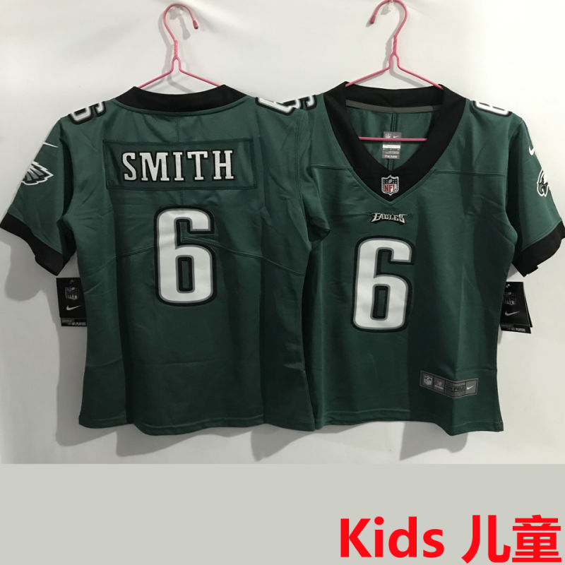 SMITH #6 Philadelphia Eagles Kids NFL Jersey