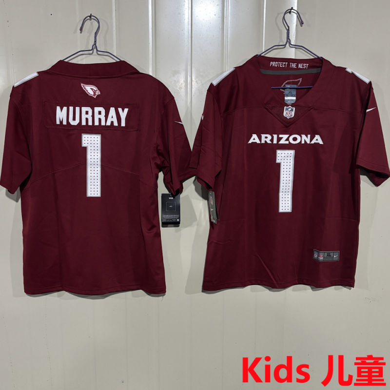 MURRAY #1 Arizona Cardinals Kids NFL Jersey