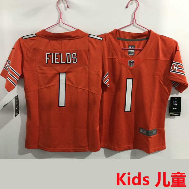 FIELDS #1 Chicago Bears Kids NFL Jersey