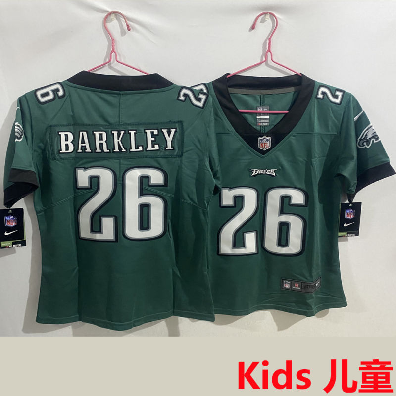 BARKLEY #26 Philadelphia Eagles Kids NFL Jersey