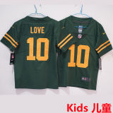 LOVE #10 Green Bay Packers Kids NFL Jersey 包装工
