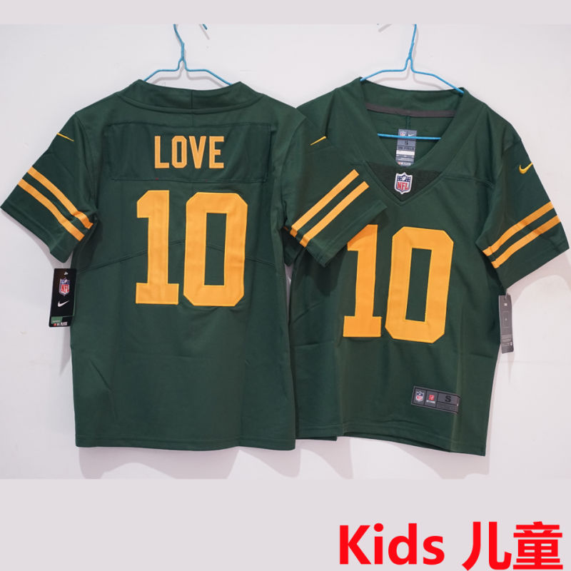 LOVE #10 Green Bay Packers Kids NFL Jersey