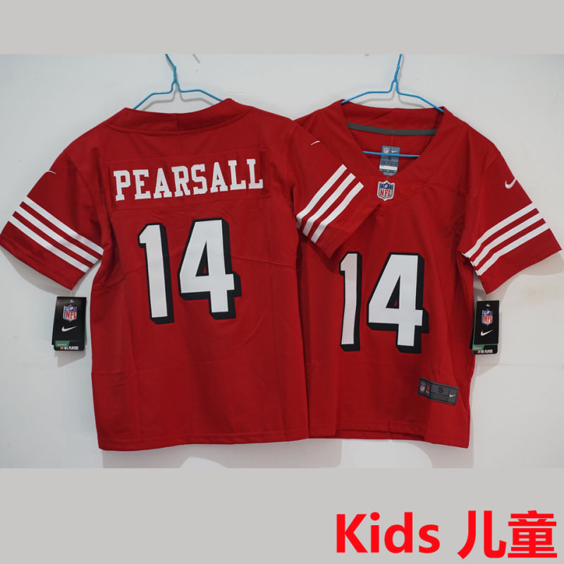 PEARSALL #14 San Francisco 49ers Kids NFL Jersey #49
