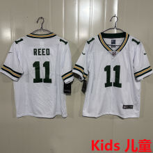 REED #11 Green Bay Packers Kids NFL Jersey 包装工