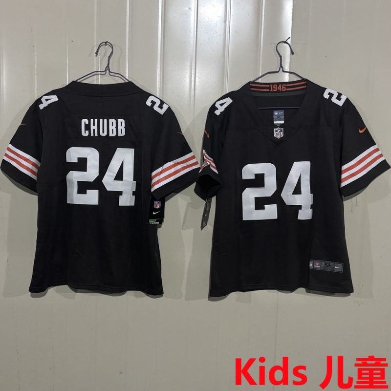 CHUBB #24 Cleveland Browns Kids NFL Jersey