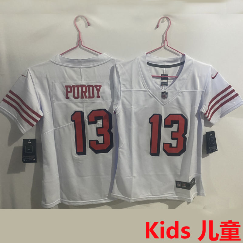 PURDY #13 San Francisco 49ers Kids NFL Jersey #49