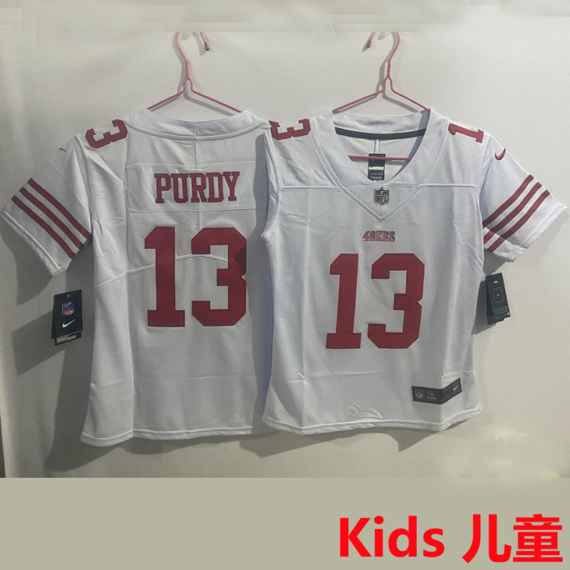 PURDY #13 San Francisco 49ers Kids NFL Jersey #49