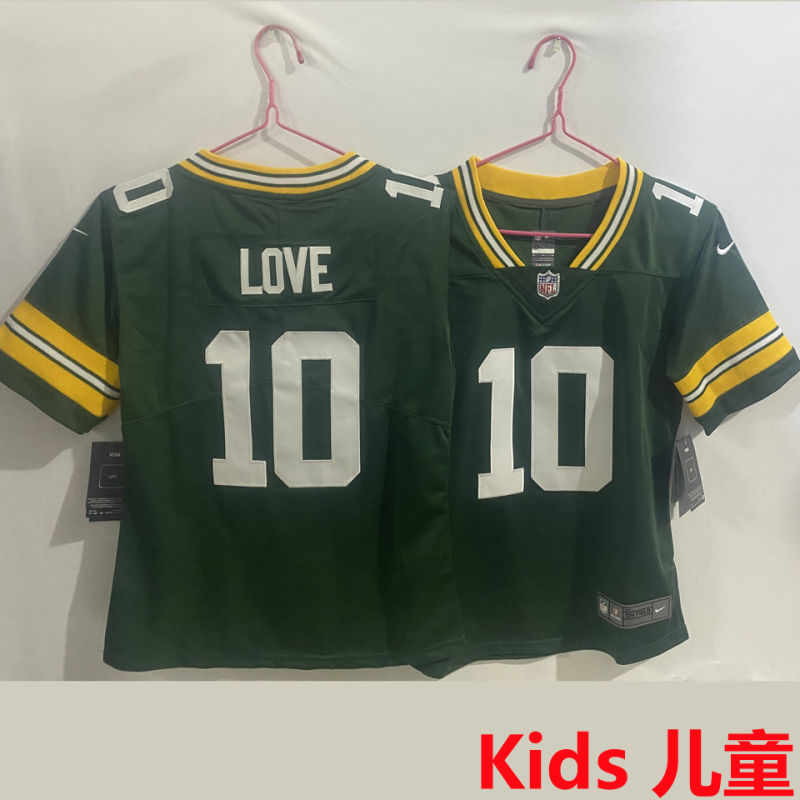 LOVE #10 Green Bay Packers Kids NFL Jersey