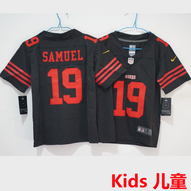 SAMUEL #19 San Francisco 49ers Kids NFL Jersey #49