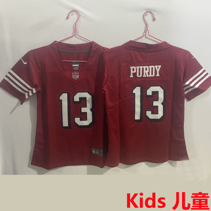 PURDY #13 San Francisco 49ers Kids NFL Jersey #49