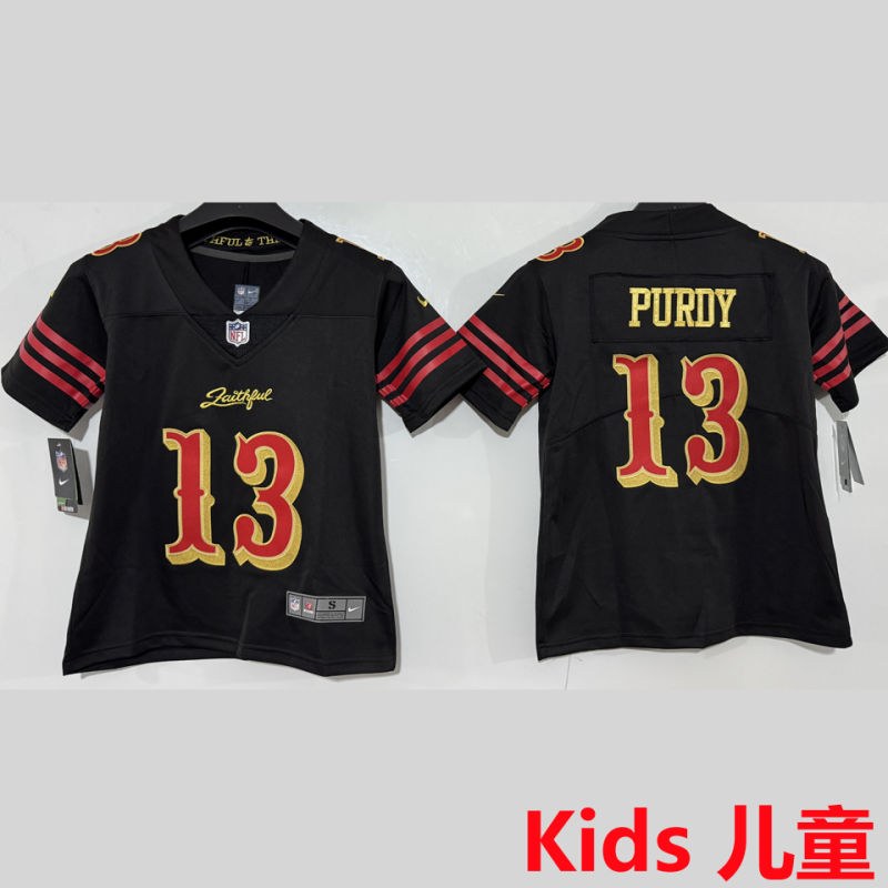 PURDY #13 San Francisco 49ers Kids NFL Jersey #49