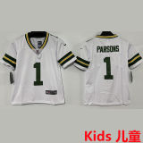 PARSONS #1 Green Bay Packers Kids NFL Jersey 包装工