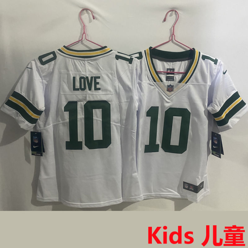LOVE #10 Green Bay Packers Kids NFL Jersey