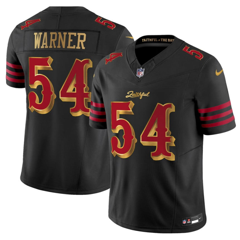 WARNER #54 Men's San Francisco 49ers NFL Jersey #49