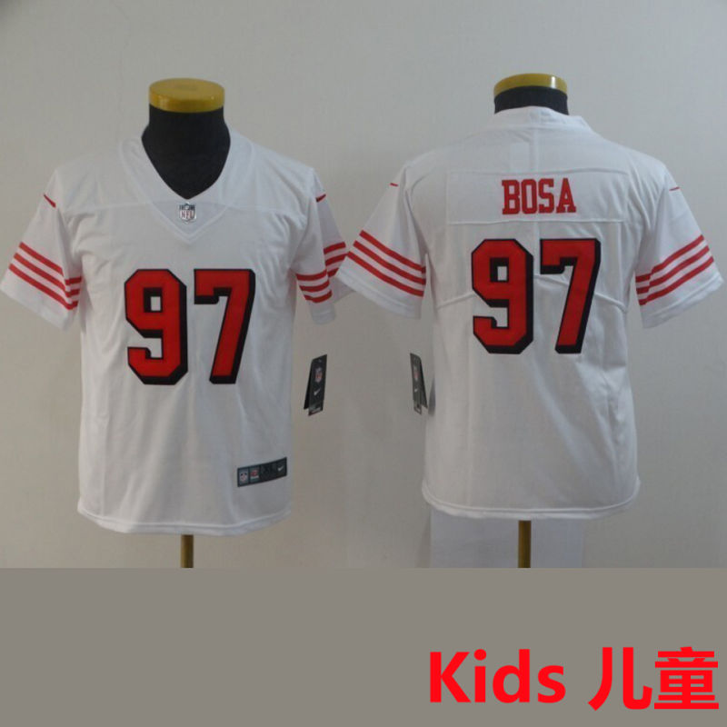 BOSA #97 San Francisco 49ers Kids NFL Jersey #49