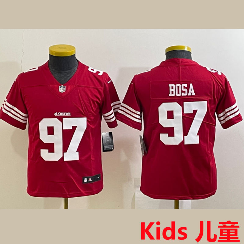 BOSA #97 San Francisco 49ers Kids NFL Jersey #49