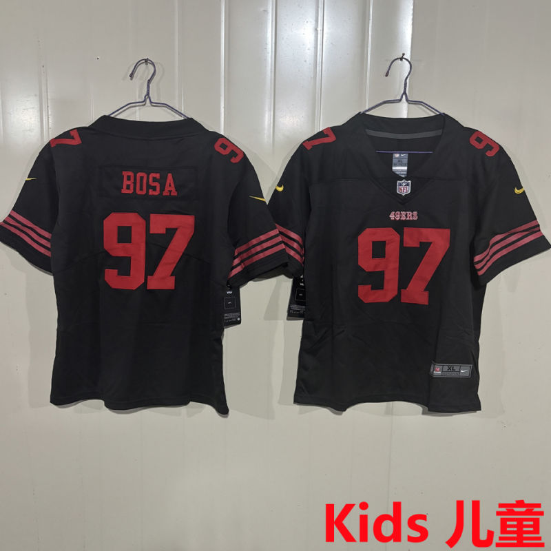 BOSA #97 San Francisco 49ers Kids NFL Jersey #49