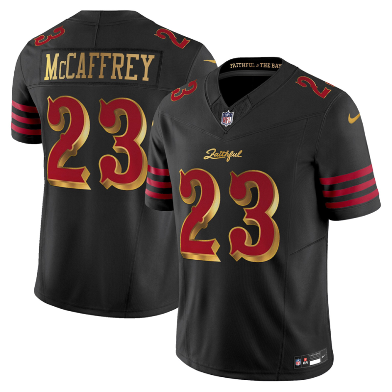 McCAFFREY #23 Men's San Francisco 49ers NFL Jersey #49