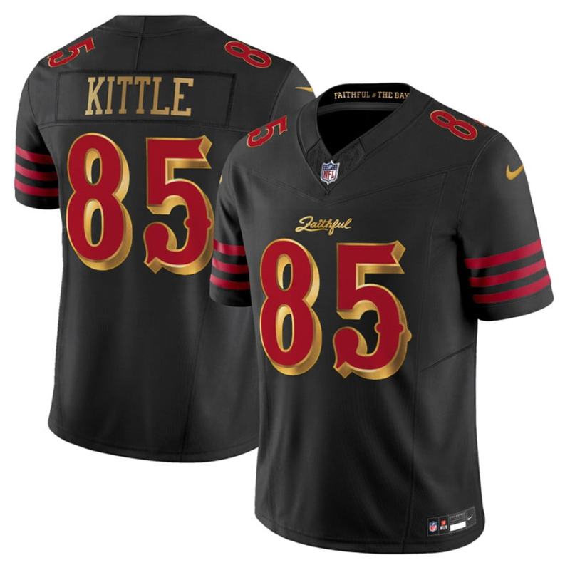 KITTLE #85 Men's San Francisco 49ers NFL Jersey #49