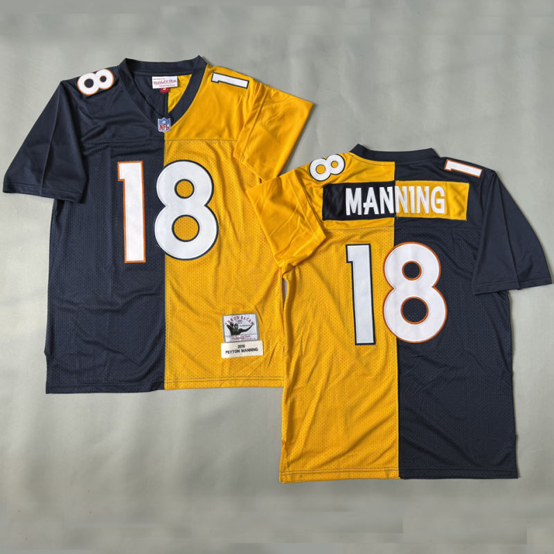 MANNING #18 Men's Denver Broncos Retro NFL Jersey