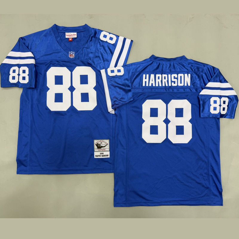 HARRISON #88 Men's Indianapolis Colts Retro NFL Jersey