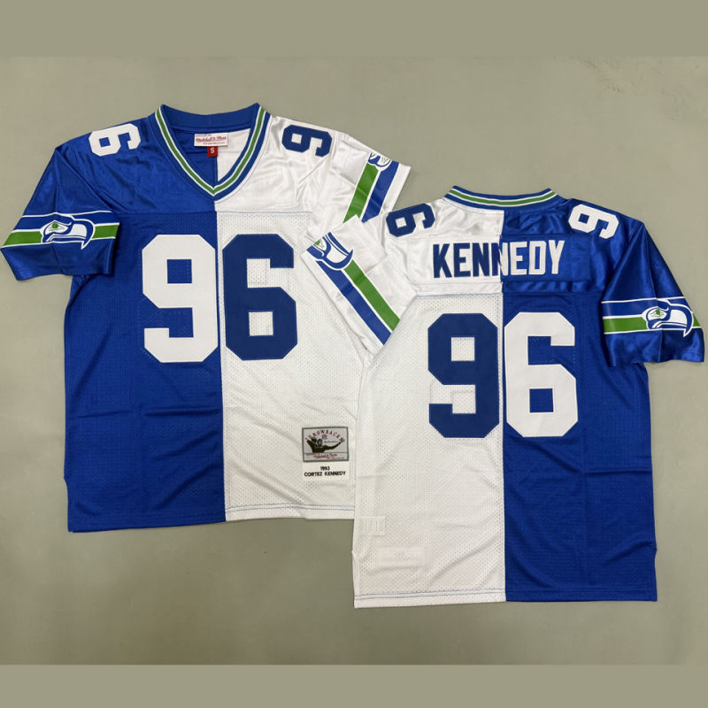 KENNEDY #96 Seattle Seahawks Retro NFL Jersey