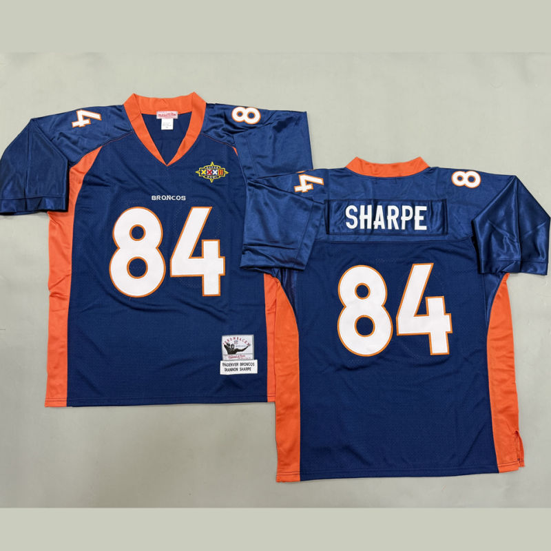 SHAPPE #84 Men's Denver Broncos Retro NFL Jersey