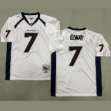 ELWAY #7 Men's Denver Broncos Retro NFL Jersey 野马